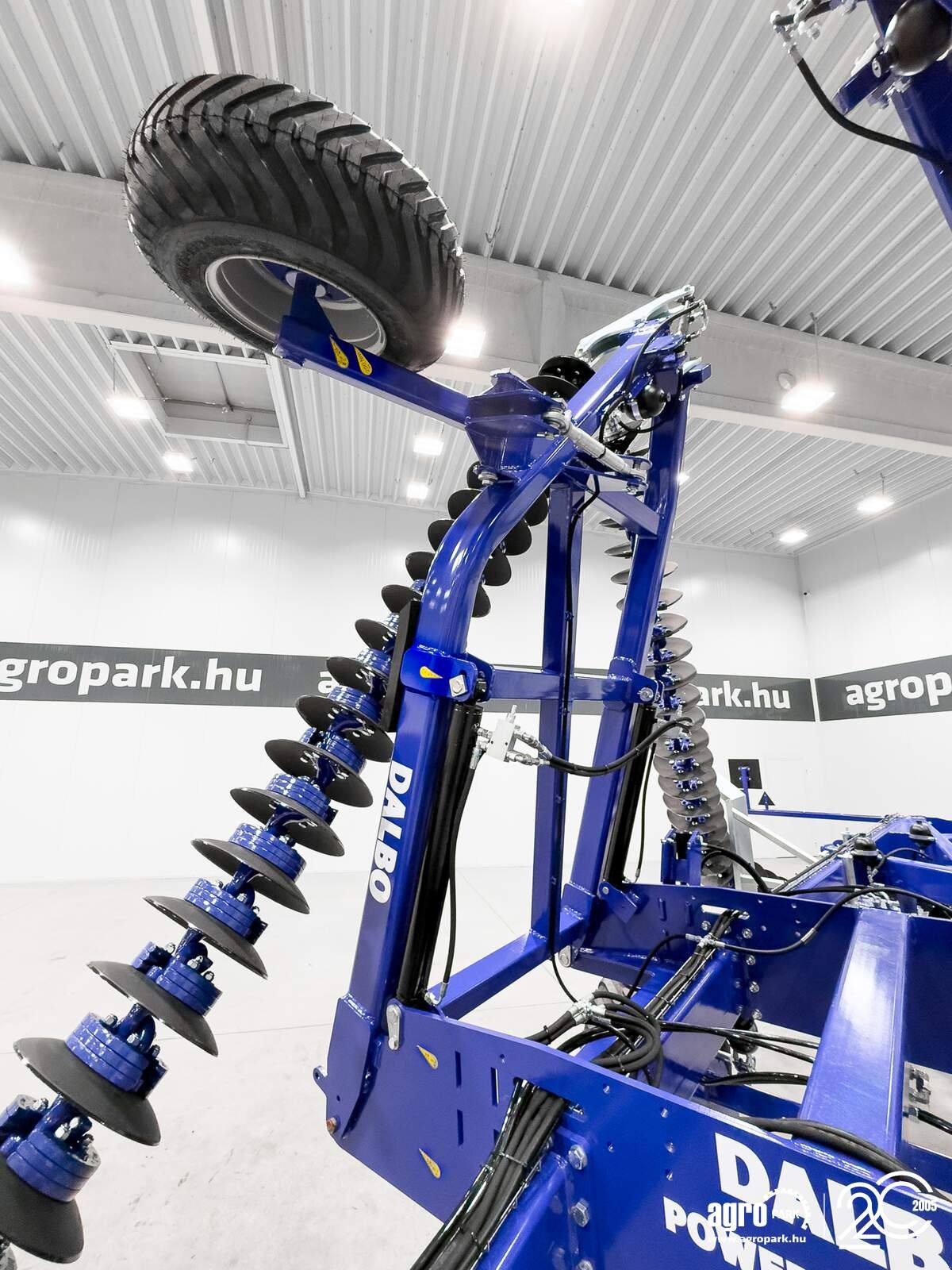 Scheibenegge tip Dalbo PowerChain 800 disc cultivator, 8 m working width, 132 discs, air brake, Made in Denmark, Gebrauchtmaschine in Csengele (Poză 23)