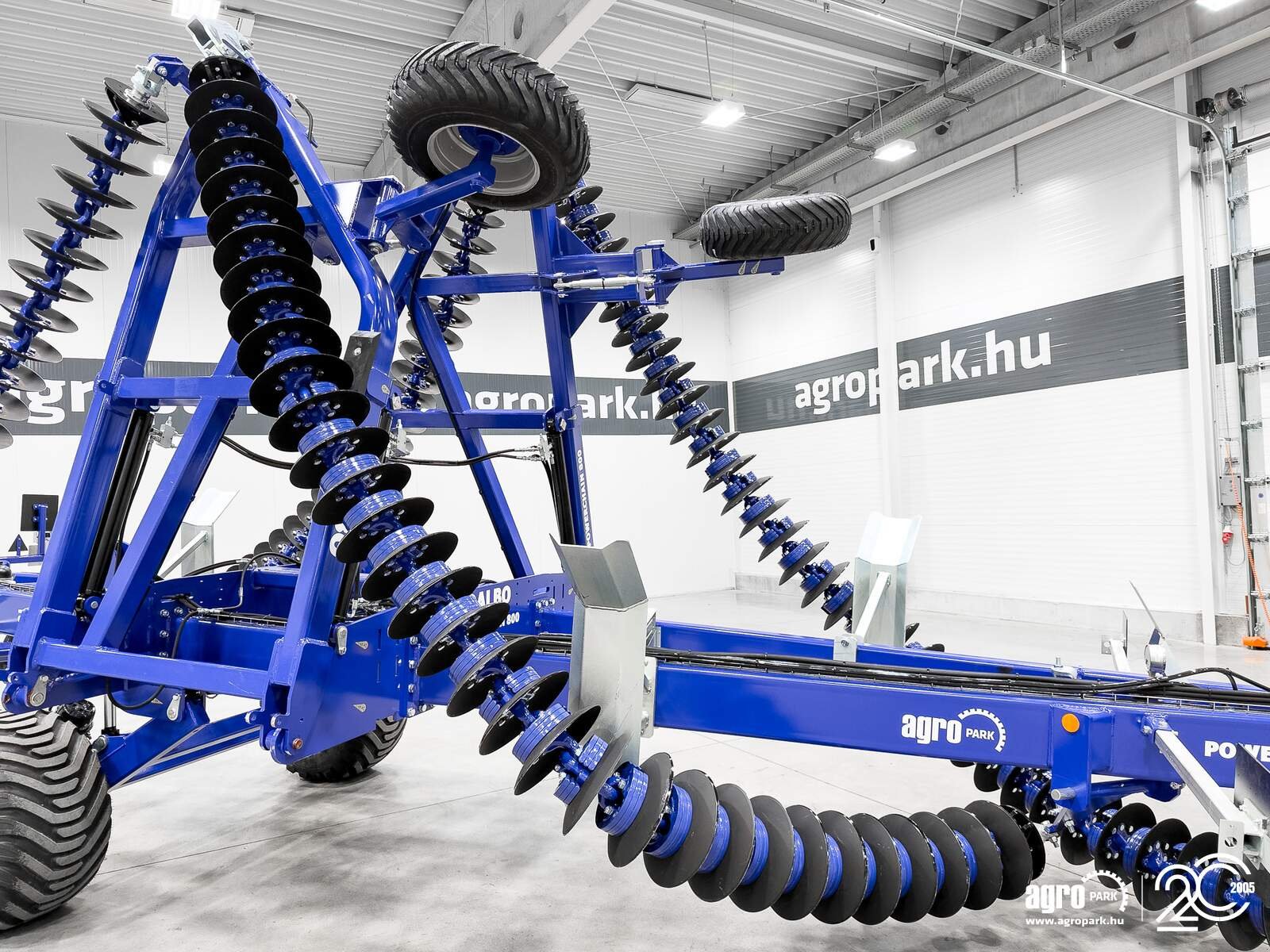 Scheibenegge tip Dalbo PowerChain 800 disc cultivator, 8 m working width, 132 discs, air brake, Made in Denmark, Gebrauchtmaschine in Csengele (Poză 28)