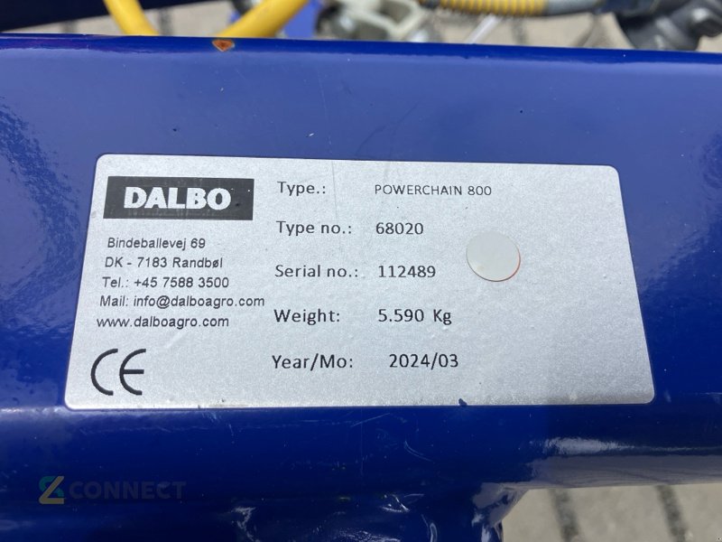 Scheibenegge Türe ait Dalbo Powerchain 800, Gebrauchtmaschine içinde Jahnatal (resim 10)
