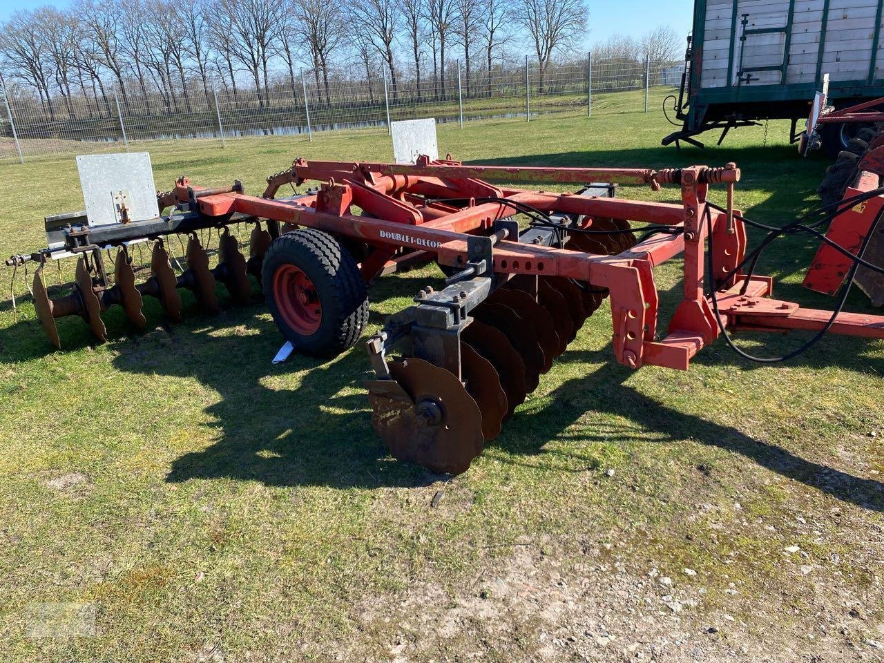 Scheibenegge del tipo Doublet Record 3 meter, Fahrwerk, Gebrauchtmaschine In Twist - Rühlerfeld (Immagine 1)