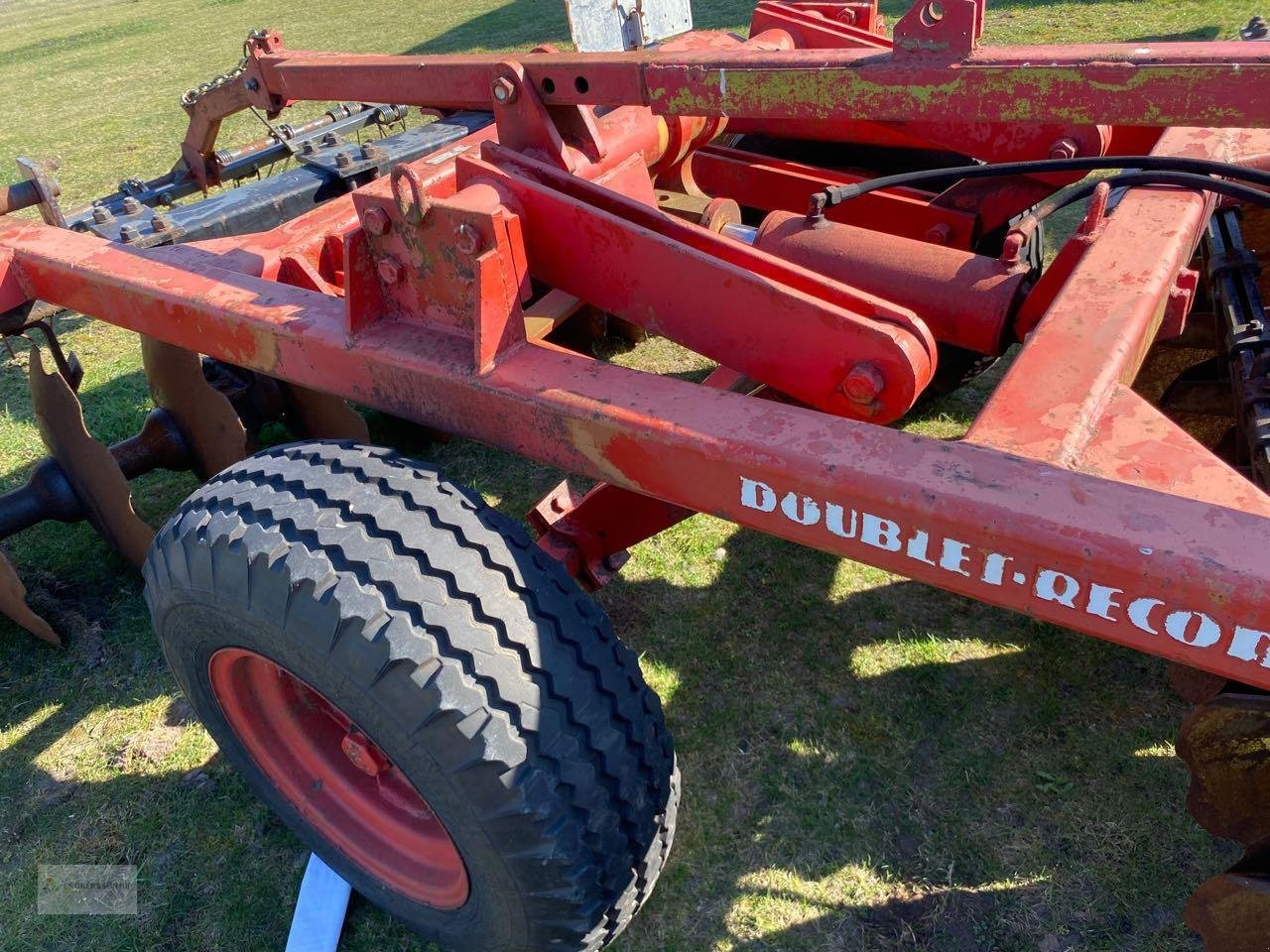 Scheibenegge del tipo Doublet Record 3 meter, Fahrwerk, Gebrauchtmaschine In Twist - Rühlerfeld (Immagine 7)