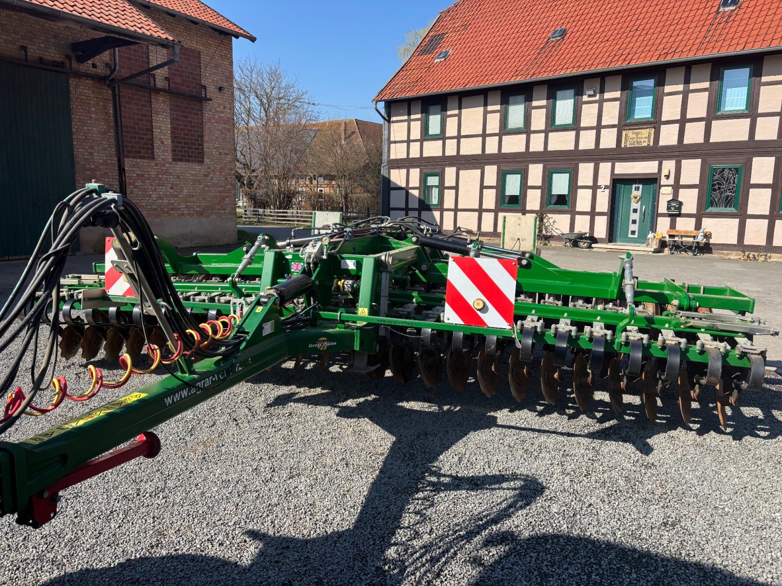 Scheibenegge of the type Great-Plains Simba X-press 660, Gebrauchtmaschine in Gielde (Picture 1)