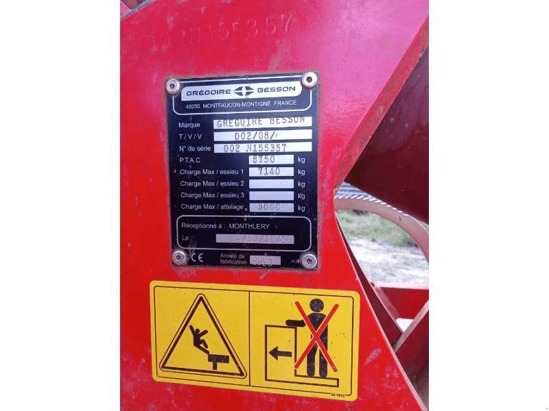 Scheibenegge του τύπου Gregoire-Besson 36 DISQUES, Gebrauchtmaschine σε PLUMELEC (Φωτογραφία 6)