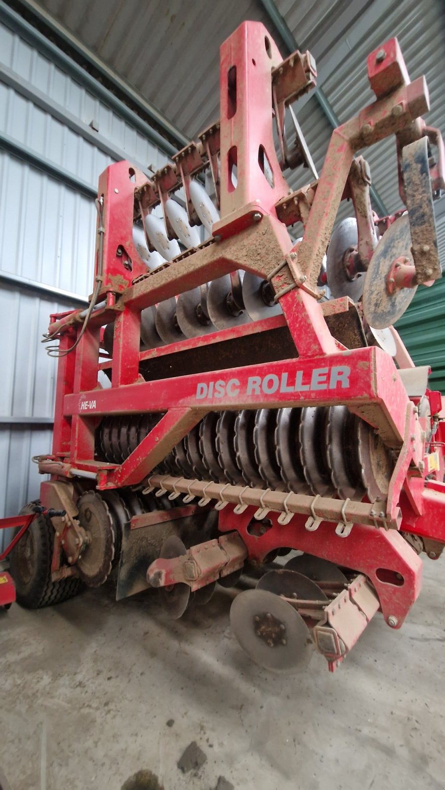 Scheibenegge typu HE-VA Disc-Roller 630, Gebrauchtmaschine v Völcsej (Obrázek 2)