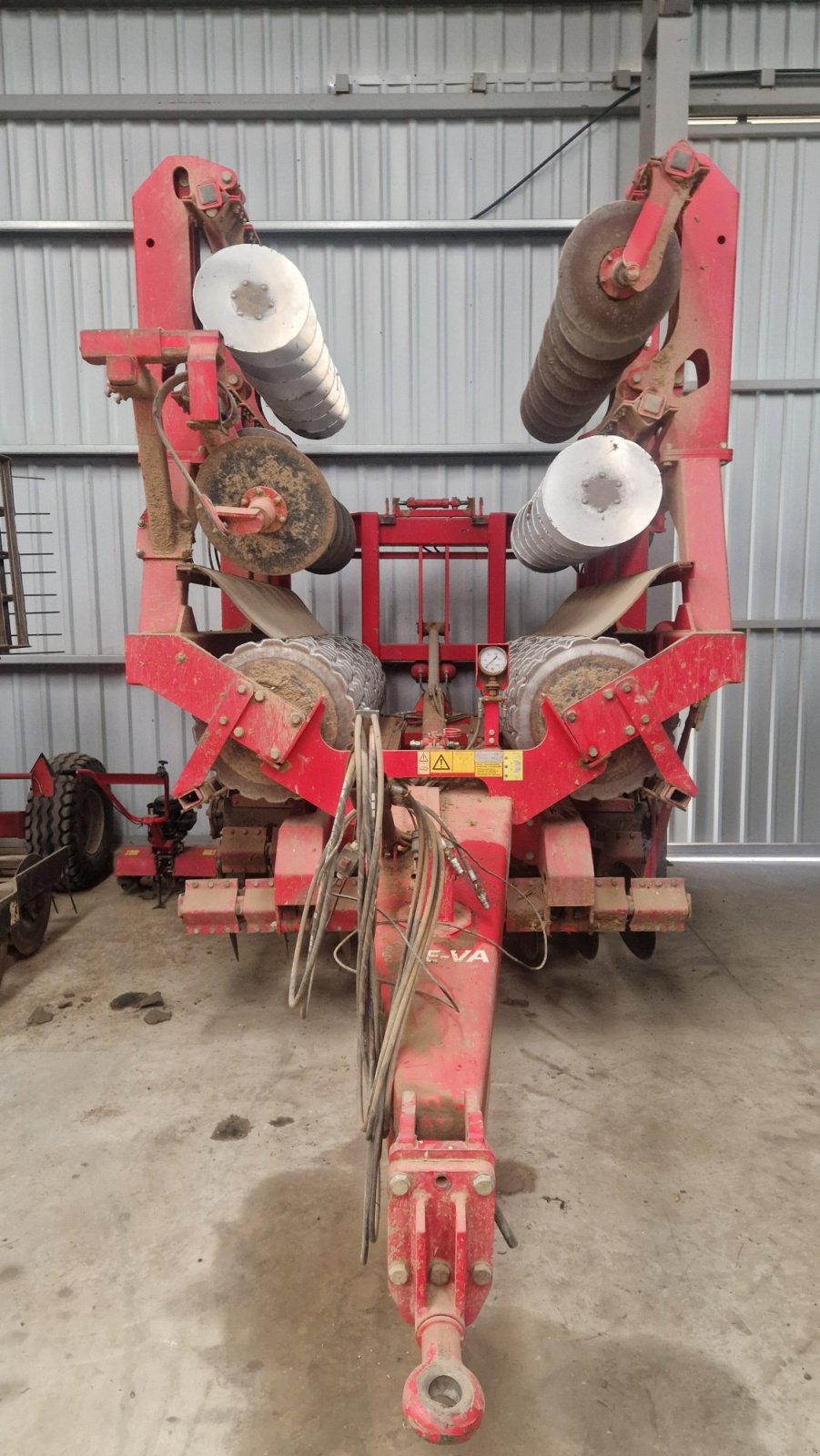 Scheibenegge typu HE-VA Disc-Roller 630, Gebrauchtmaschine v Völcsej (Obrázek 1)