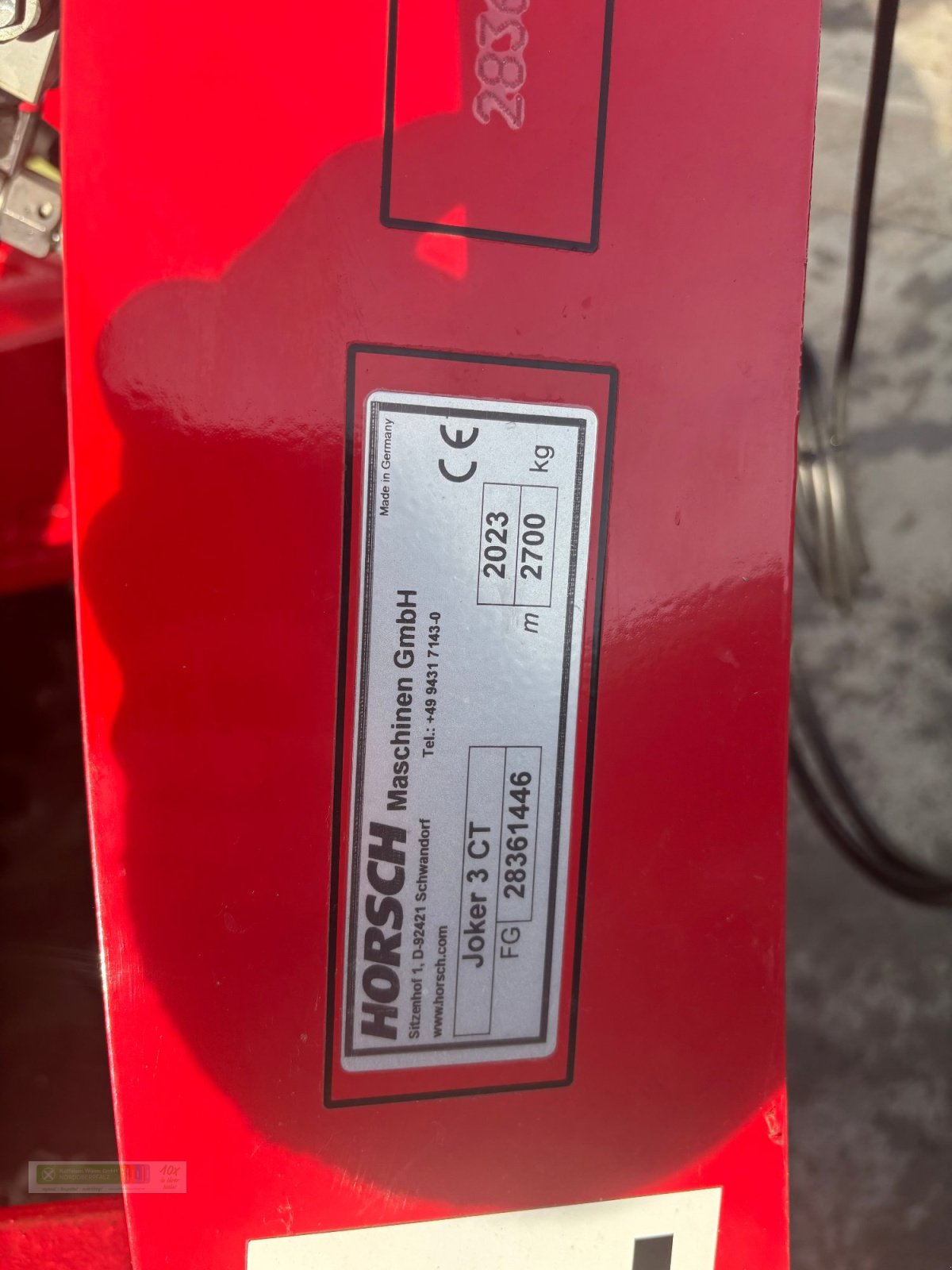 Scheibenegge des Typs Horsch Joker 3 CT, Neumaschine in Tirschenreuth (Bild 3)