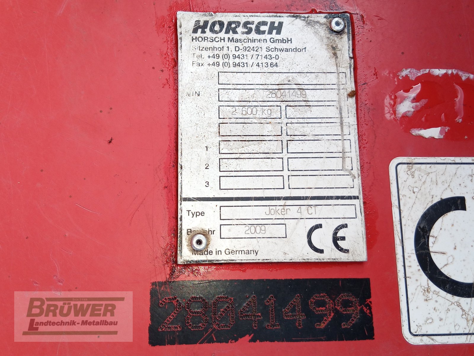 Scheibenegge tip Horsch Joker 4 CT, Gebrauchtmaschine in Neuenkirchen (Poză 3)