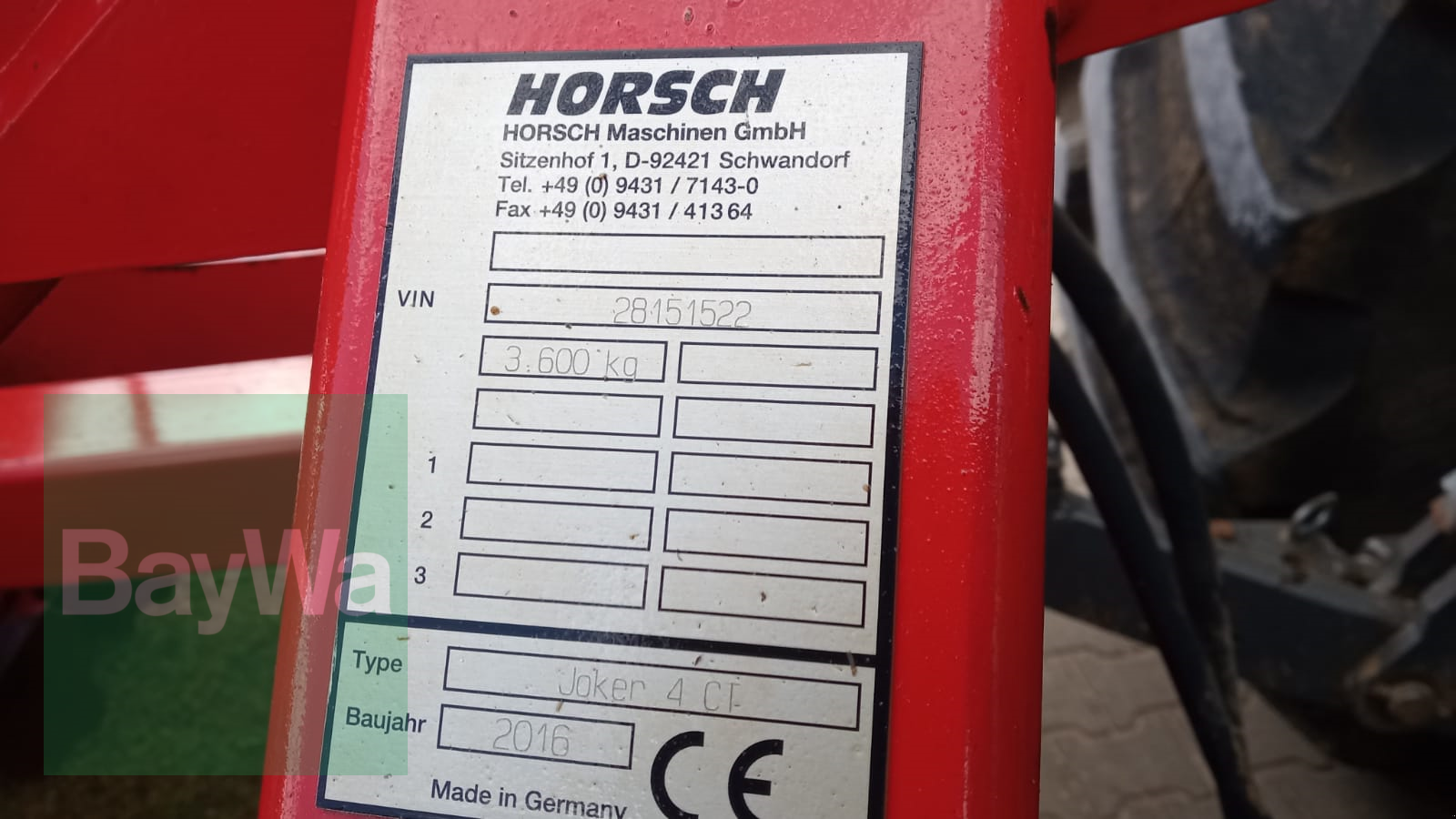 Scheibenegge des Typs Horsch Joker 4 CT, Gebrauchtmaschine in Kunde/0151-16105410 (Bild 4)