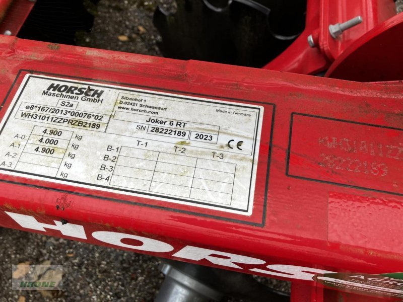 Scheibenegge typu Horsch Joker 6 RT, Gebrauchtmaschine v Spelle (Obrázek 14)
