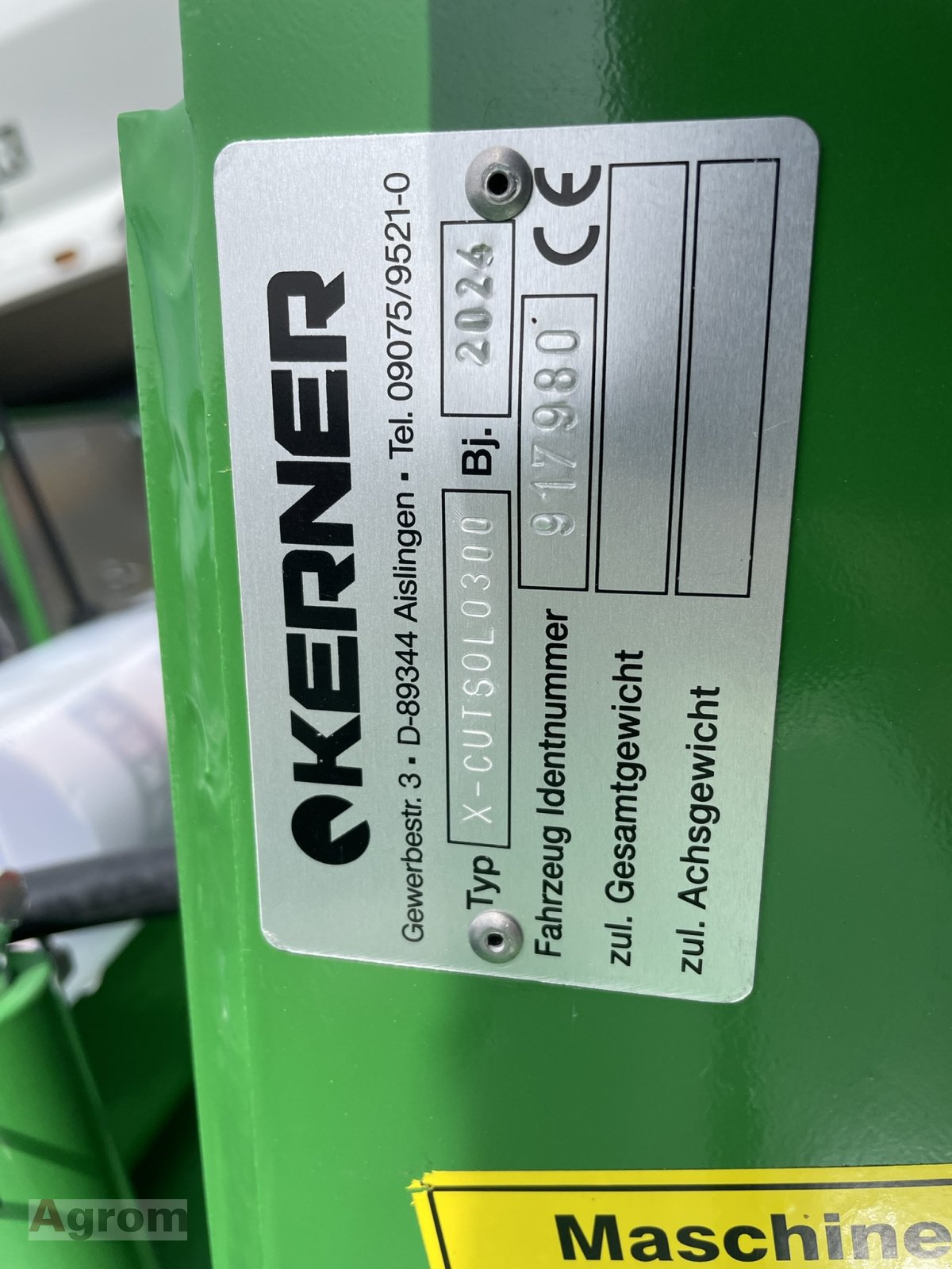 Scheibenegge des Typs Kerner X-Cut Solo 300, Neumaschine in Meißenheim-Kürzell (Bild 6)