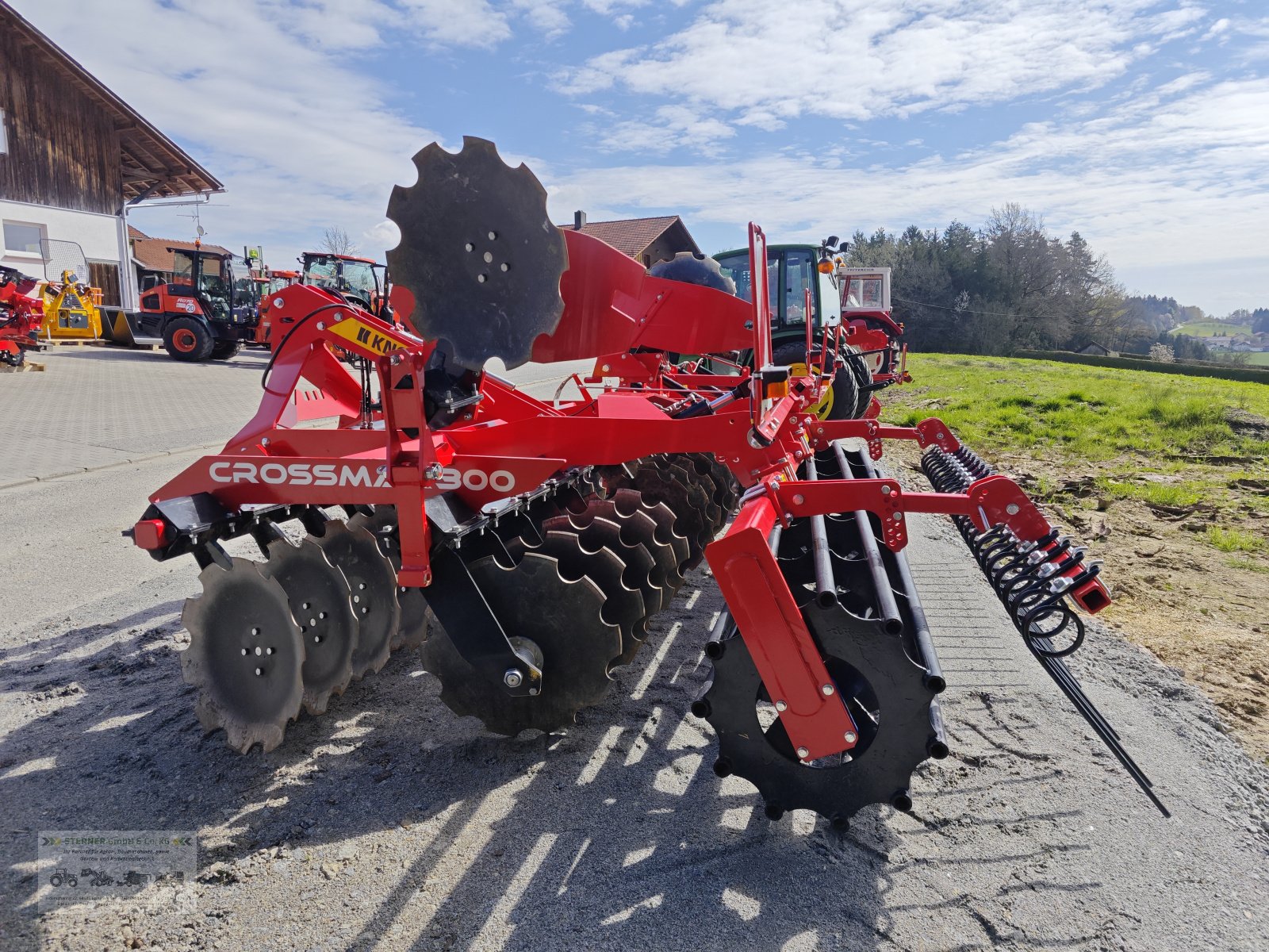 Scheibenegge des Typs Knoche Crossmax 300, Neumaschine in Eging am See (Bild 2)