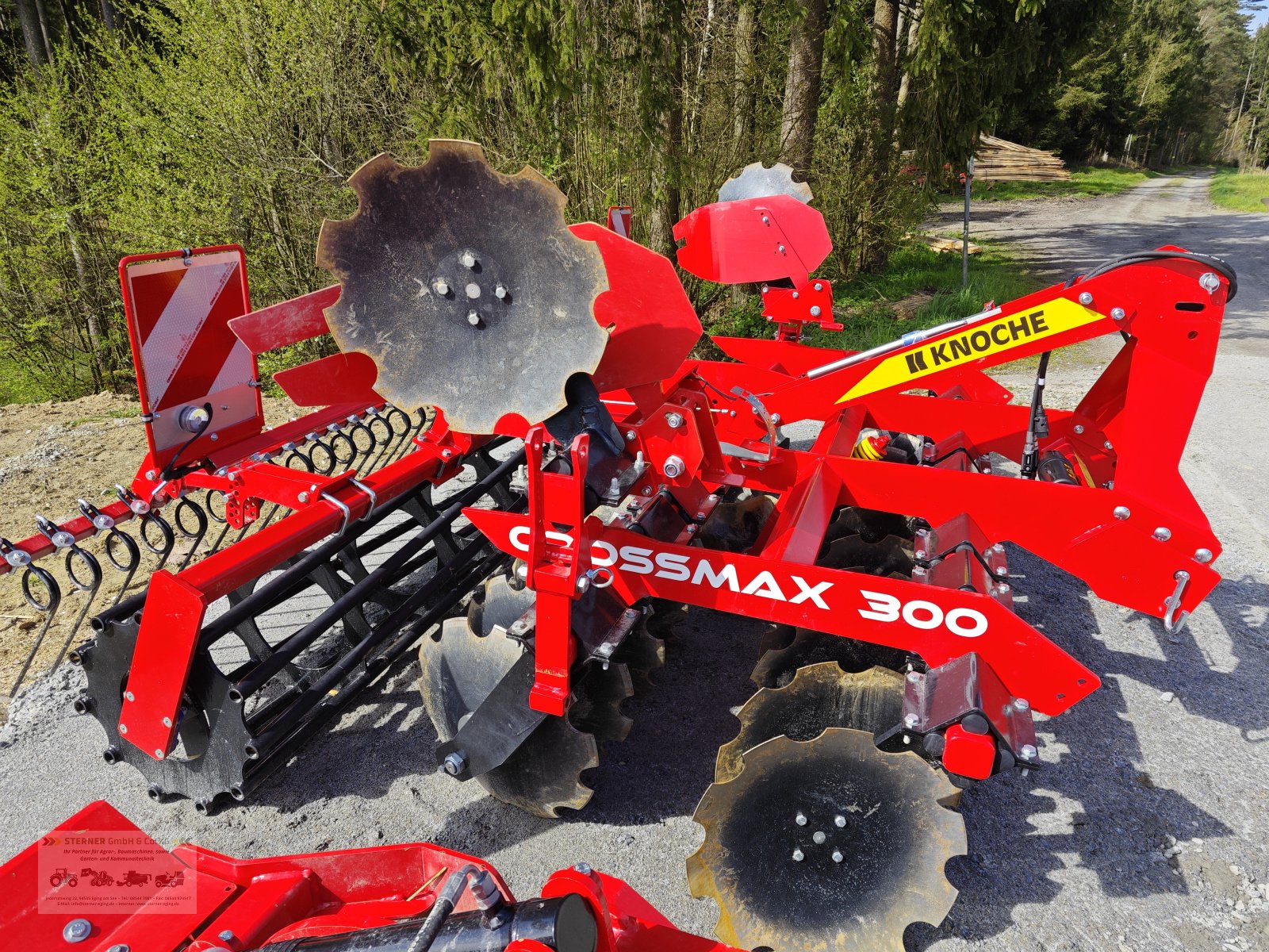Scheibenegge des Typs Knoche Crossmax 300, Neumaschine in Eging am See (Bild 8)
