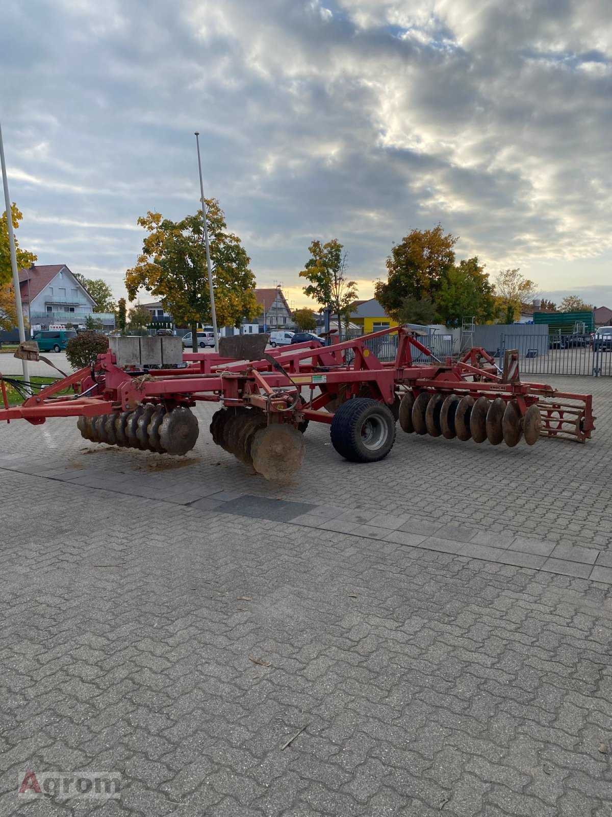 Scheibenegge Türe ait Knoche HX 5, Gebrauchtmaschine içinde Harthausen (resim 2)