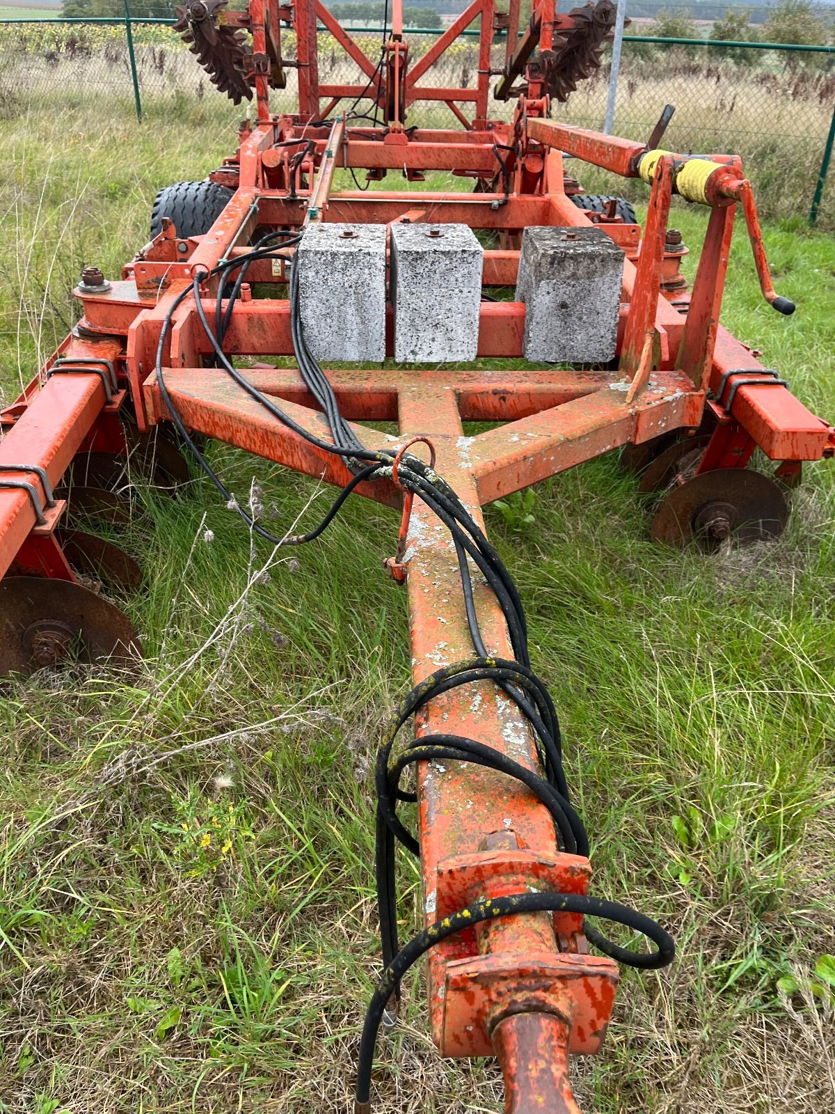 Scheibenegge Türe ait Knoche TEX 5000, Gebrauchtmaschine içinde Stepfershausen (resim 1)