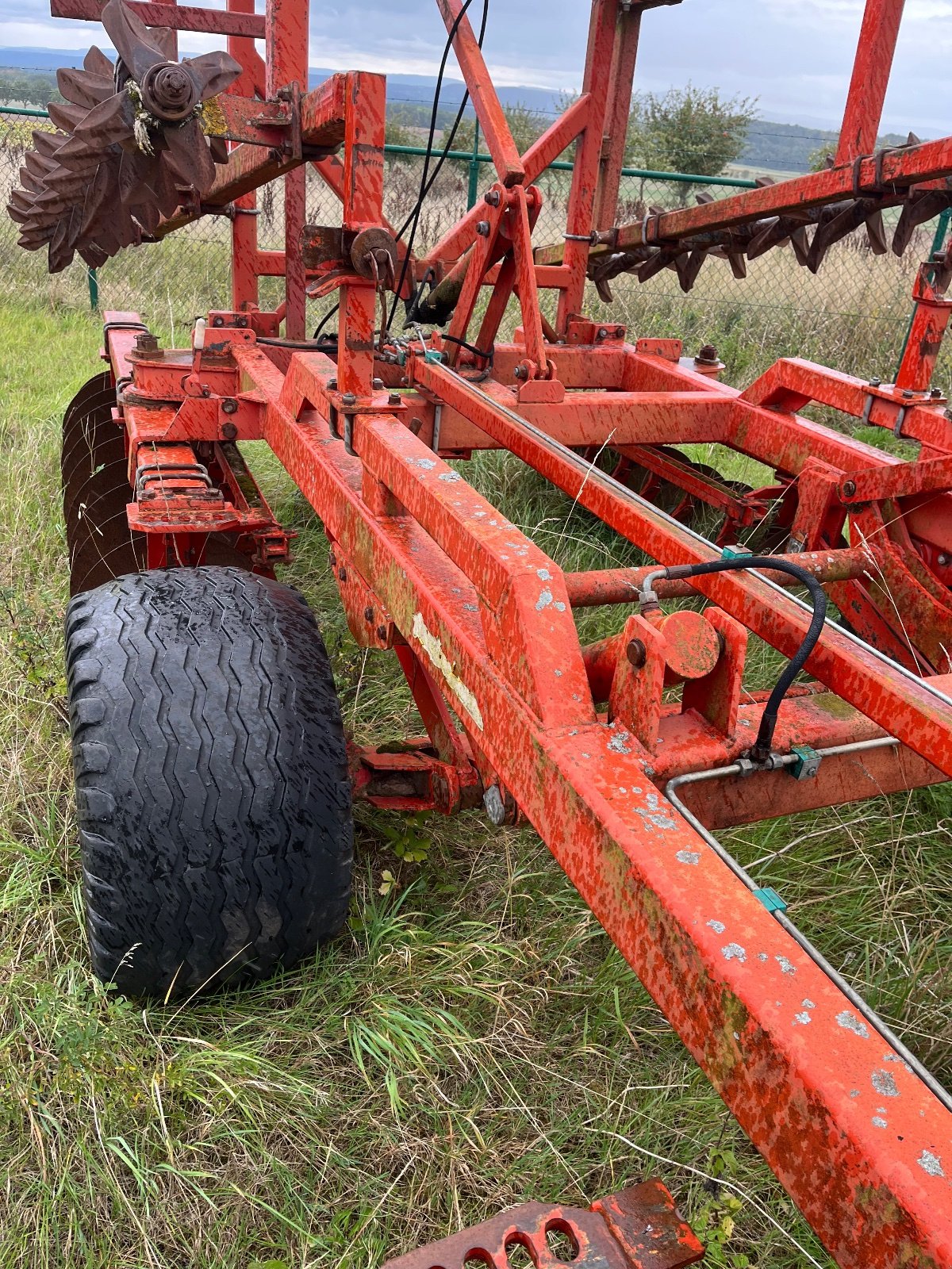Scheibenegge Türe ait Knoche TEX 5000, Gebrauchtmaschine içinde Stepfershausen (resim 2)