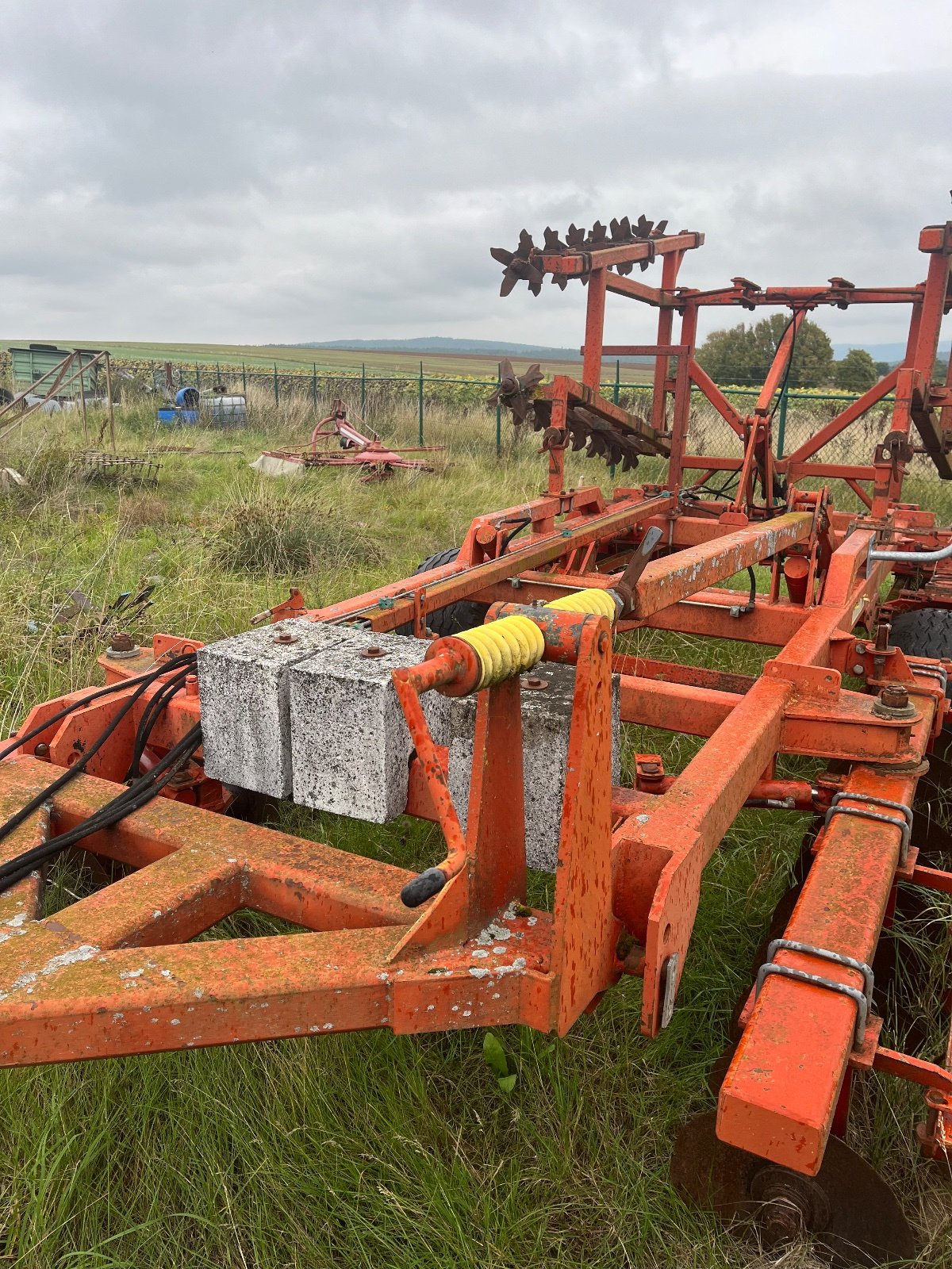 Scheibenegge Türe ait Knoche TEX 5000, Gebrauchtmaschine içinde Stepfershausen (resim 3)