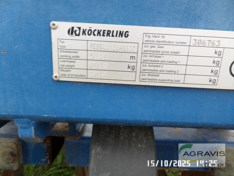 Scheibenegge a típus Köckerling REBELL CLASSIC 520, Gebrauchtmaschine ekkor: Uelzen (Kép 2)