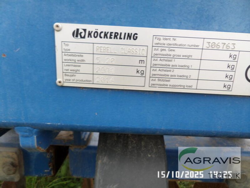 Scheibenegge typu Köckerling REBELL CLASSIC 520, Gebrauchtmaschine v Uelzen (Obrázek 2)