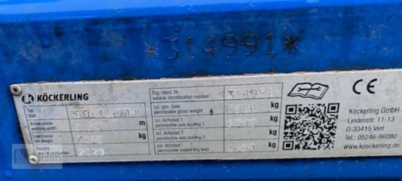 Scheibenegge typu Köckerling Rebell Classic T 800 Scheibenegge, Gebrauchtmaschine v Karstädt (Obrázek 7)