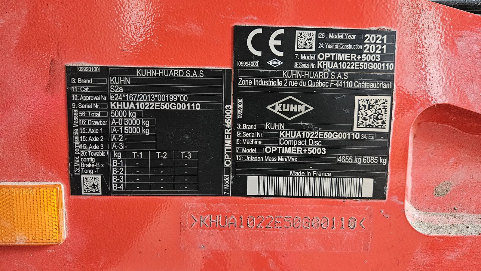 Scheibenegge от тип Kuhn OPTIMER 5003, Gebrauchtmaschine в Amberg (Снимка 3)