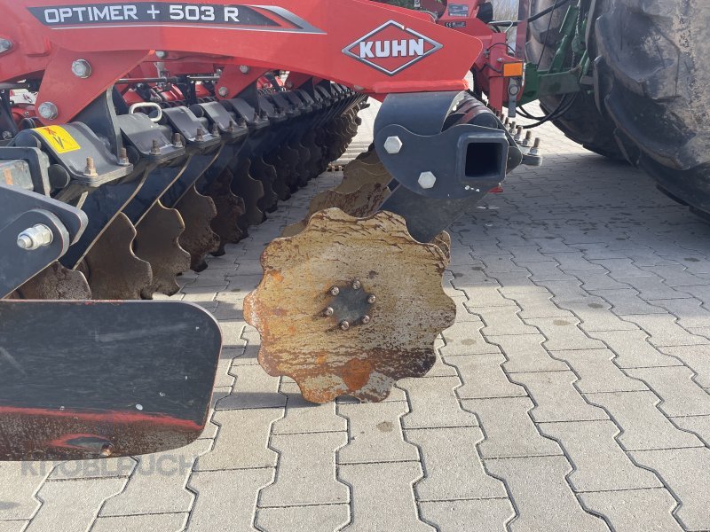 Scheibenegge del tipo Kuhn Optimer + 503R, Gebrauchtmaschine In Ringsheim (Immagine 8)