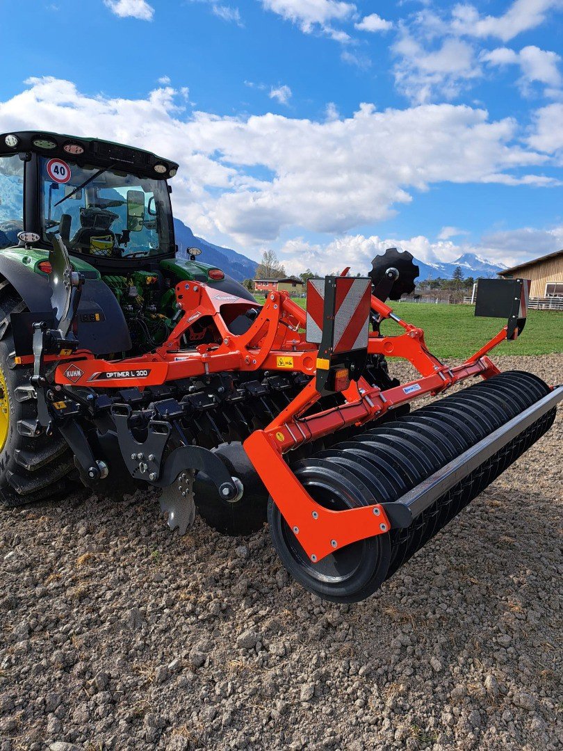 Scheibenegge Türe ait Kuhn Optimer L300, Neumaschine içinde Landquart (resim 2)