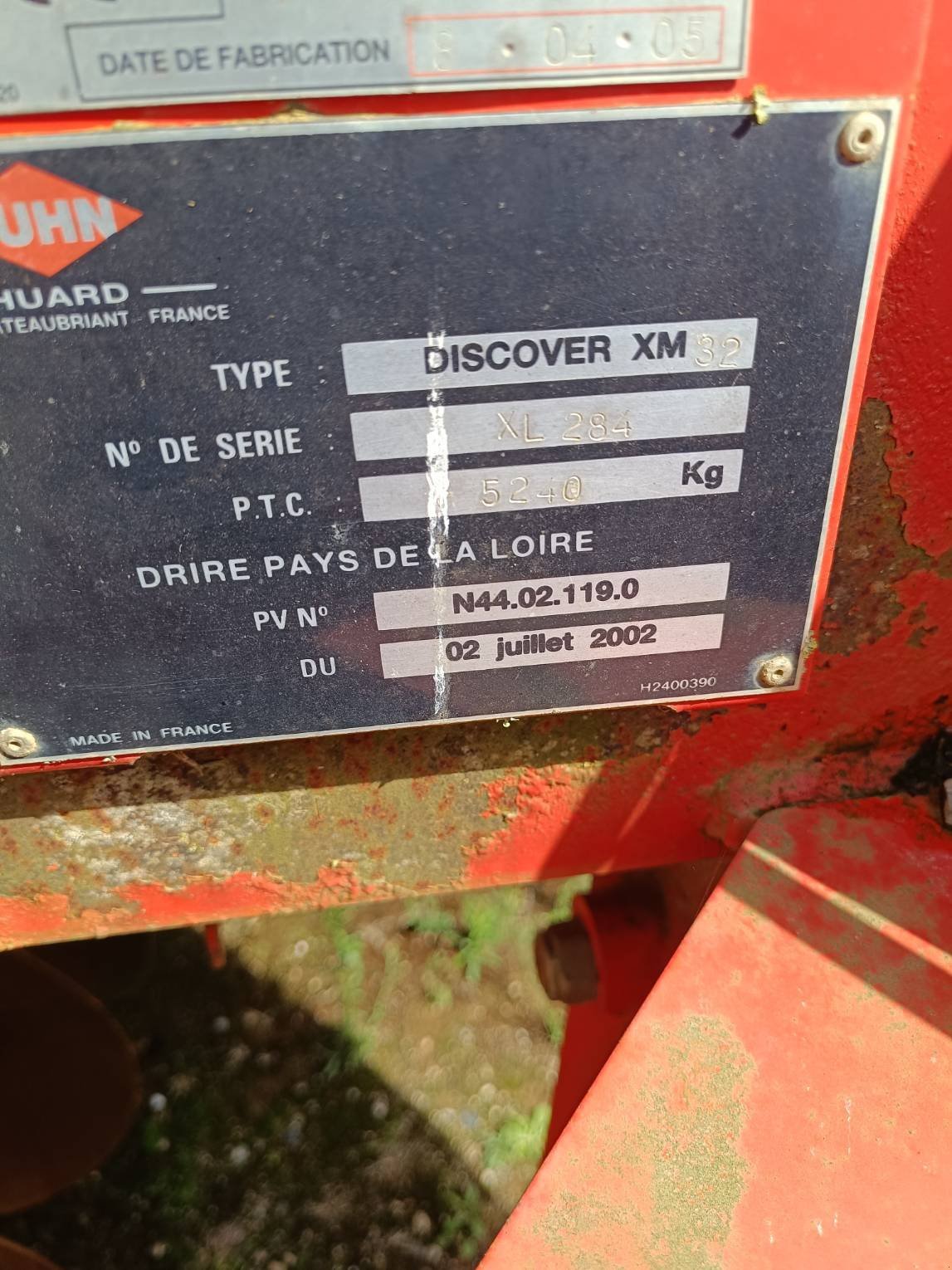 Scheibenegge des Typs Kuhn XM32, Gebrauchtmaschine in Le Horps (Bild 7)