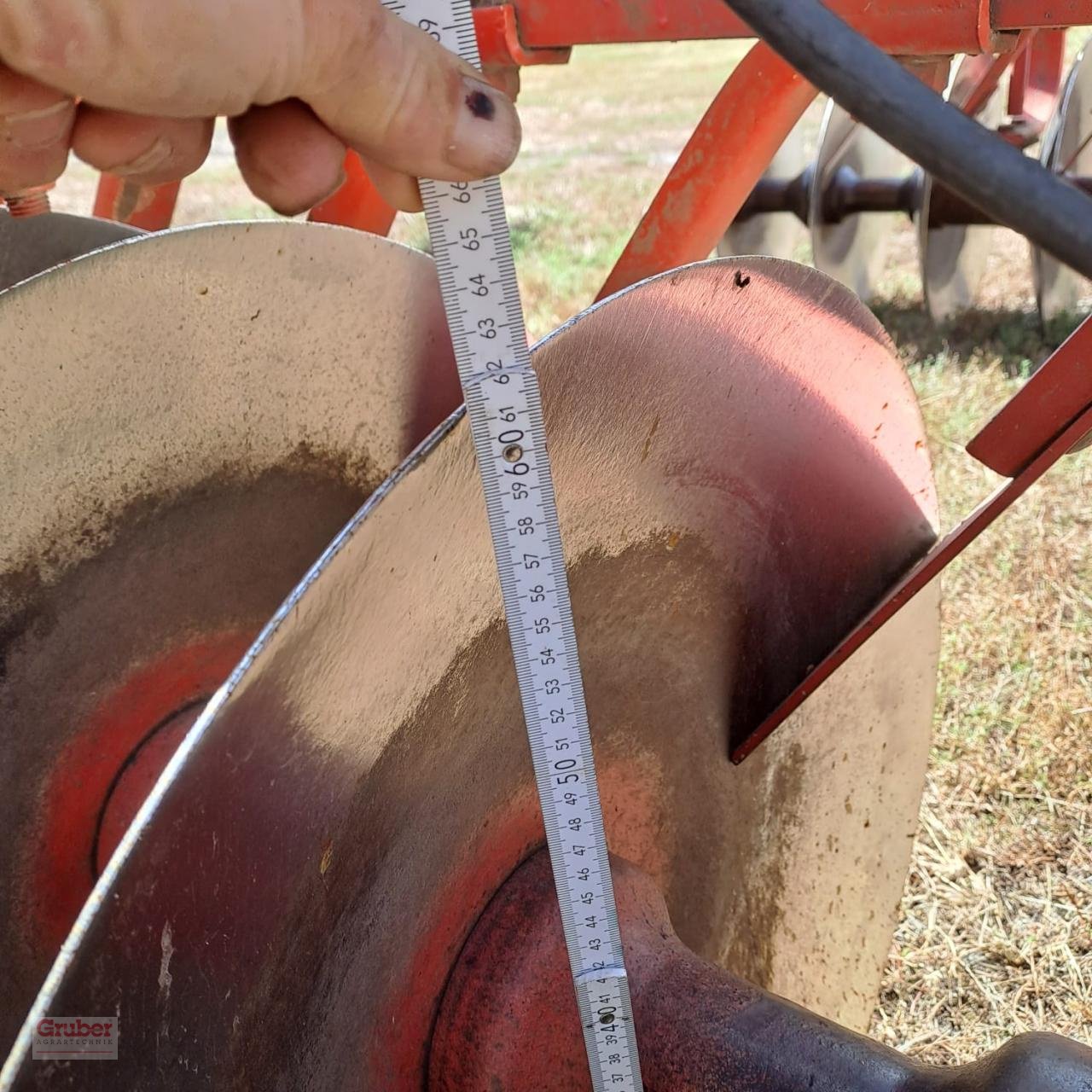 Scheibenegge des Typs Kverneland DTD 600 RSW, Gebrauchtmaschine in Elsnig (Bild 9)