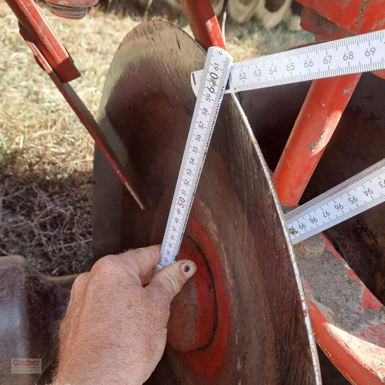 Scheibenegge des Typs Kverneland DTD 600 RSW, Gebrauchtmaschine in Elsnig (Bild 11)