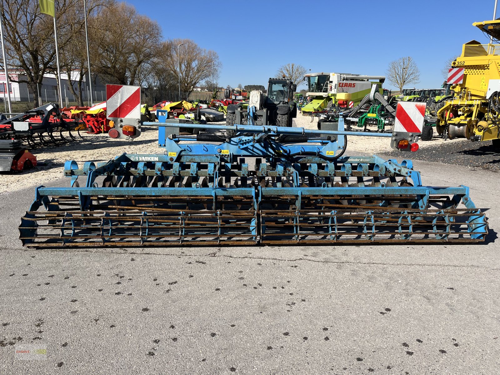 Scheibenegge des Typs Lemken Heliodor 8/500 K mit neuen Scheiben PREISREDUZIERT, Gebrauchtmaschine in Langenau (Bild 3)