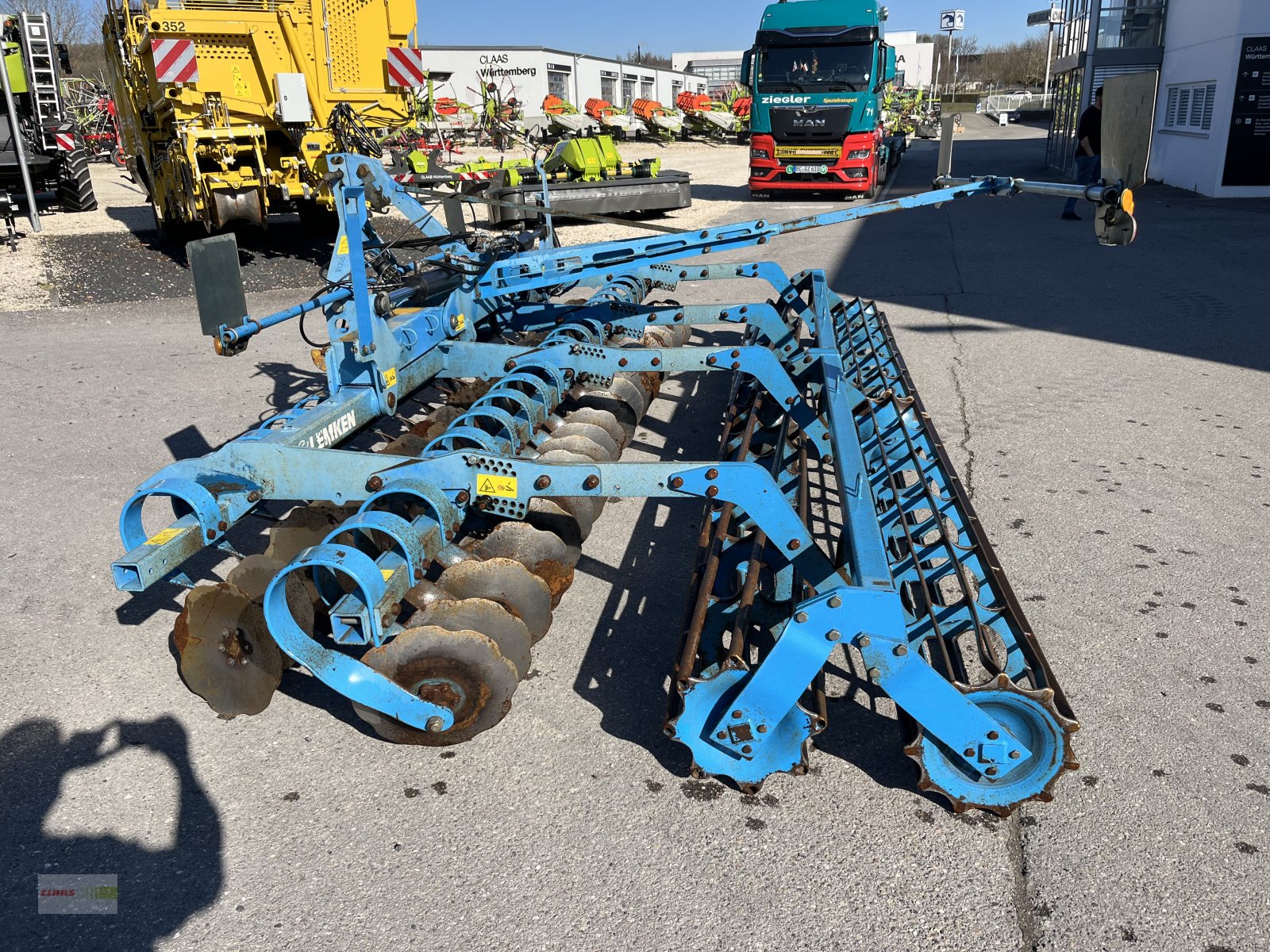 Scheibenegge des Typs Lemken Heliodor 8/500 K mit neuen Scheiben PREISREDUZIERT, Gebrauchtmaschine in Langenau (Bild 4)