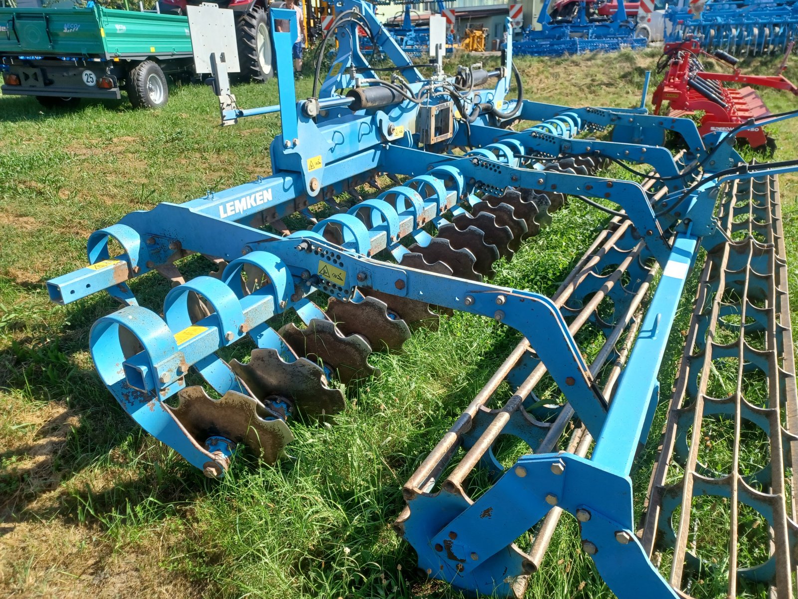 Scheibenegge des Typs Lemken Heliodor 8/500 K, Gebrauchtmaschine in Uffenheim (Bild 1)