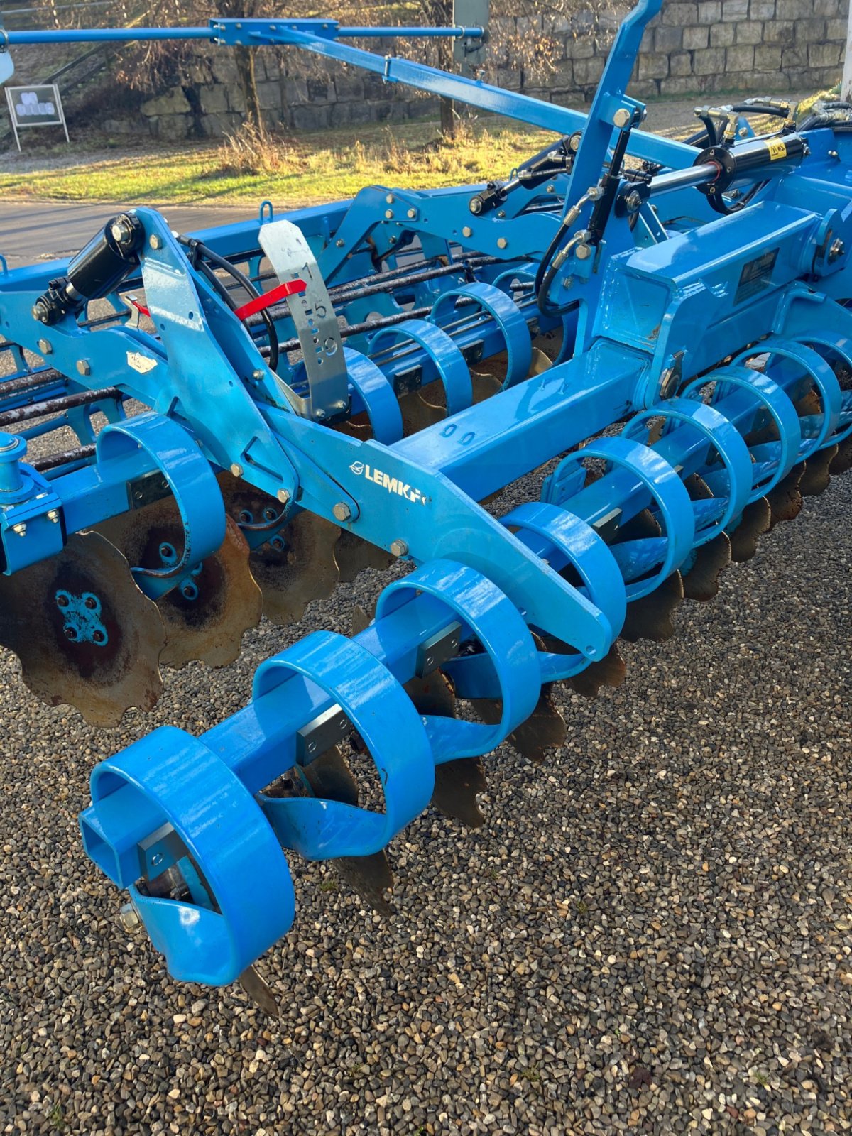 Scheibenegge del tipo Lemken Heliodor 9/500 K, Gebrauchtmaschine en Egling (Imagen 9)