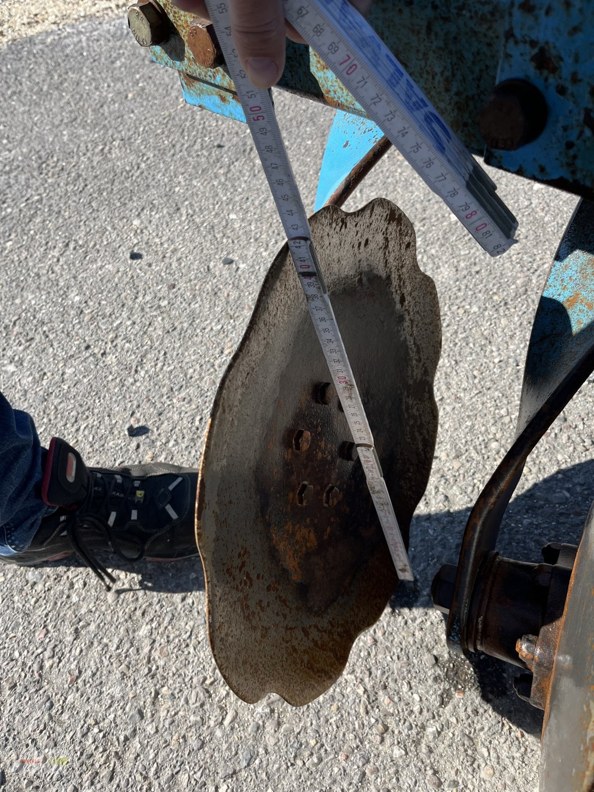 Scheibenegge des Typs Lemken Inserat auswählen Lemken Heliodor 8/500 K mit neuen Scheiben PREISREDUZIERT, Gebrauchtmaschine in Langenau (Bild 9)