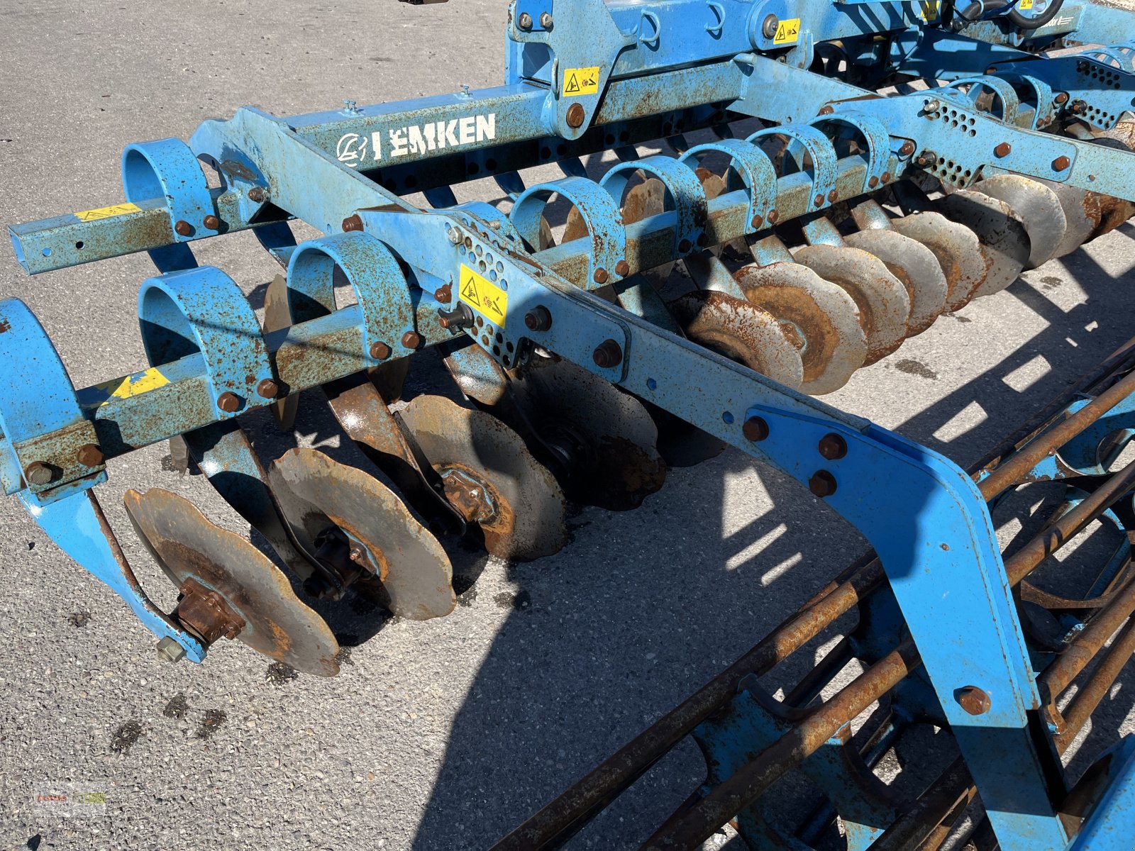 Scheibenegge des Typs Lemken Inserat auswählen Lemken Heliodor 8/500 K mit neuen Scheiben PREISREDUZIERT, Gebrauchtmaschine in Langenau (Bild 12)