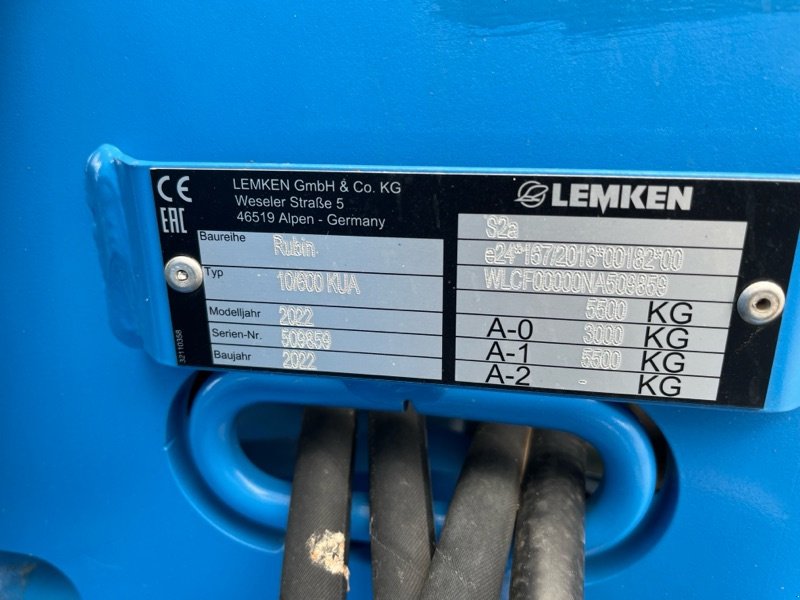 Scheibenegge tipa Lemken Rubin 10/600 KUA, Gebrauchtmaschine u Ebersbach (Slika 4)