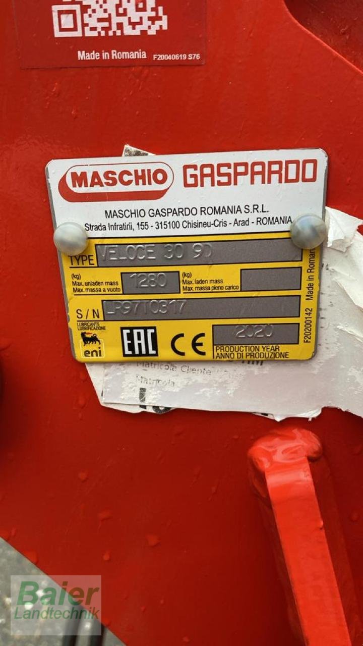 Scheibenegge des Typs Maschio VELOCE 30 90, Gebrauchtmaschine in OBERNDORF-HOCHMOESSINGEN (Bild 6)