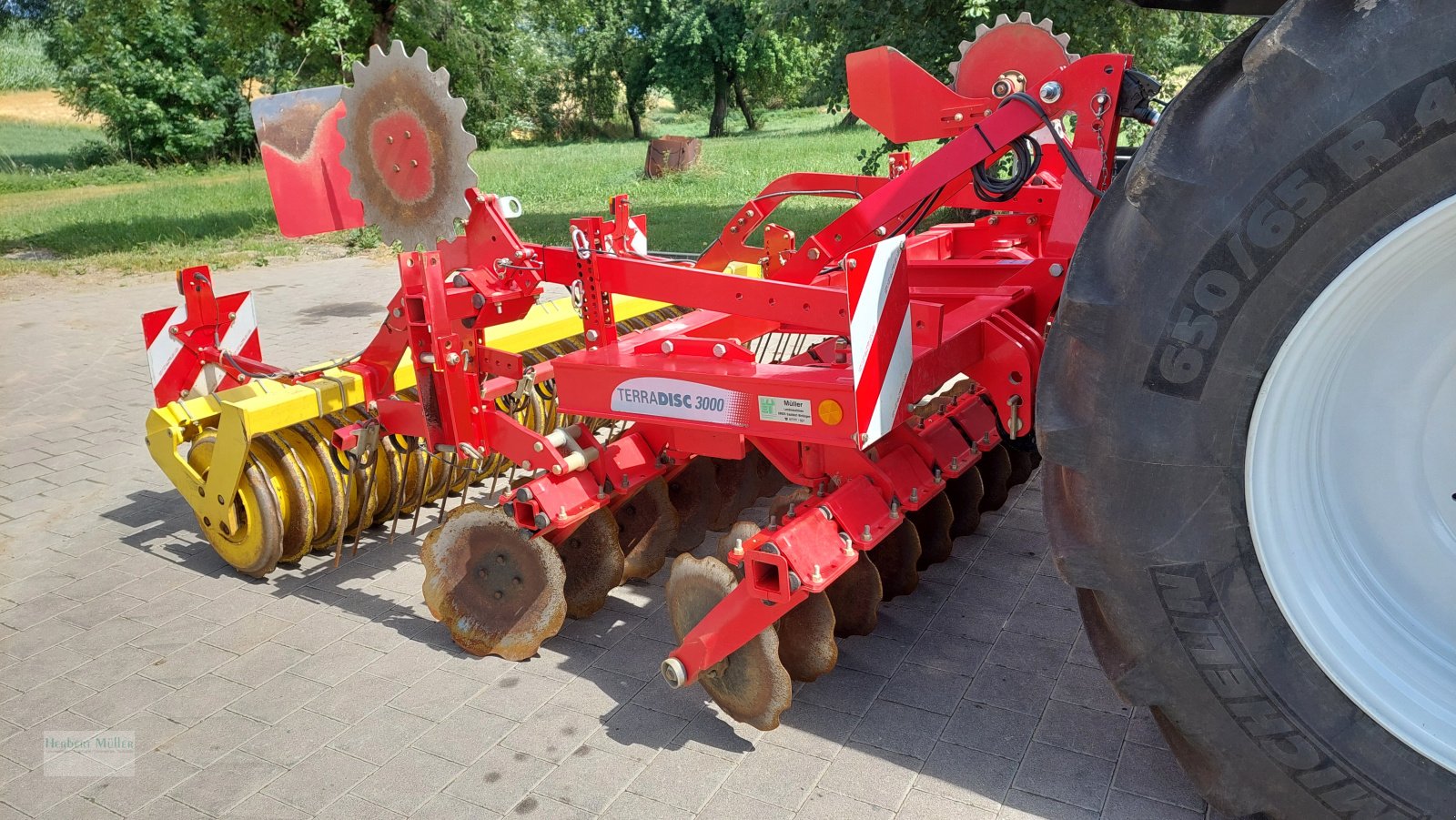 Scheibenegge typu Pöttinger Terradisc 3000, Gebrauchtmaschine v Sauldorf (Obrázek 1)
