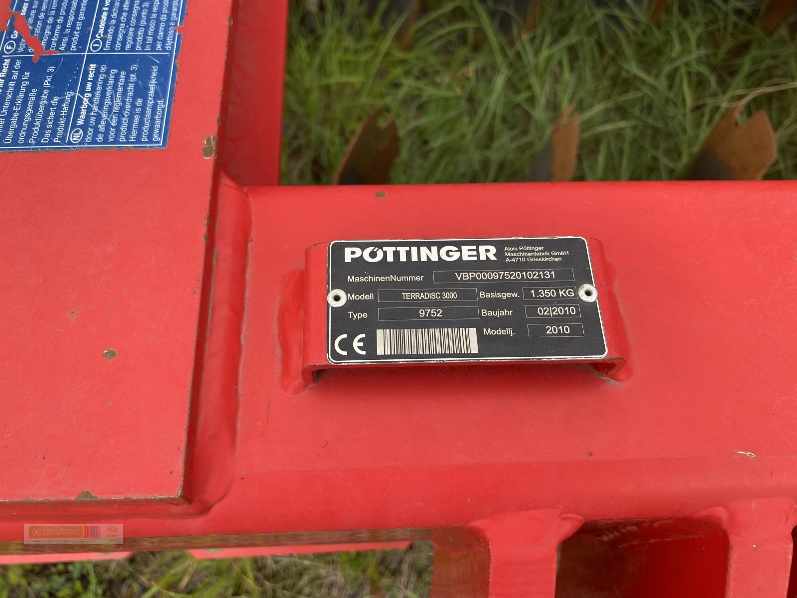 Scheibenegge tipa Pöttinger Terradisc 3000, Gebrauchtmaschine u Tirschenreuth (Slika 5)