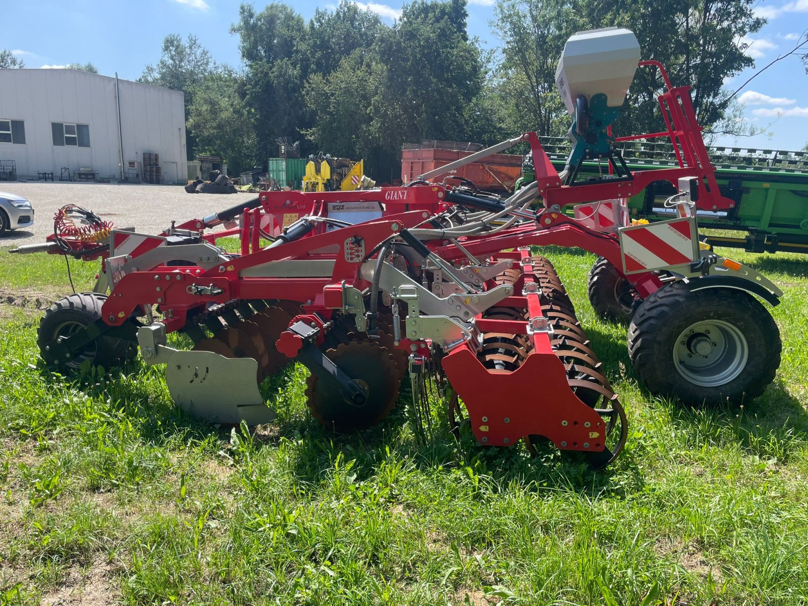 Scheibenegge des Typs Premium Ltd Giant 500, Gebrauchtmaschine in Wiedergeltingen (Bild 4)