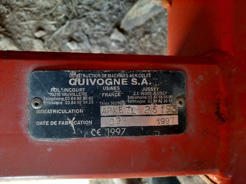 Scheibenegge typu Quivogne APXE TL 32, Gebrauchtmaschine w BRAS SUR MEUSE (Zdjęcie 6)