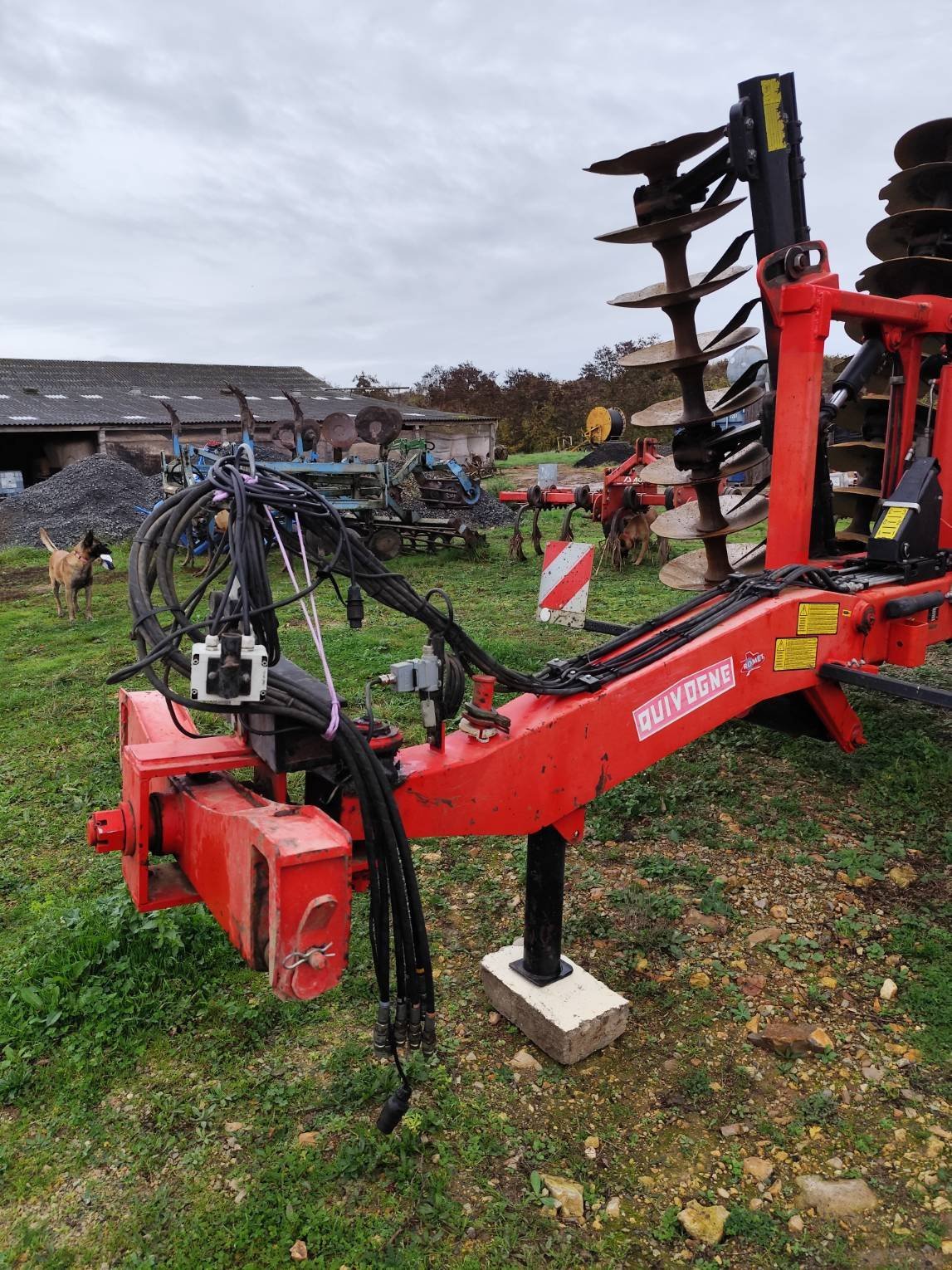 Scheibenegge του τύπου Quivogne COMPACT + 40, Gebrauchtmaschine σε Le Horps (Φωτογραφία 4)