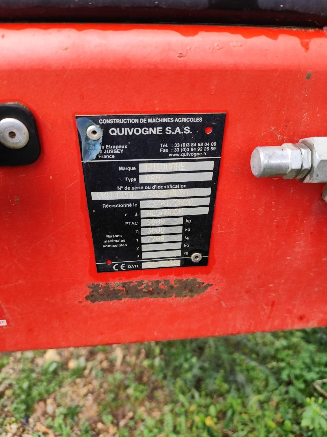 Scheibenegge του τύπου Quivogne COMPACT + 40, Gebrauchtmaschine σε Le Horps (Φωτογραφία 3)