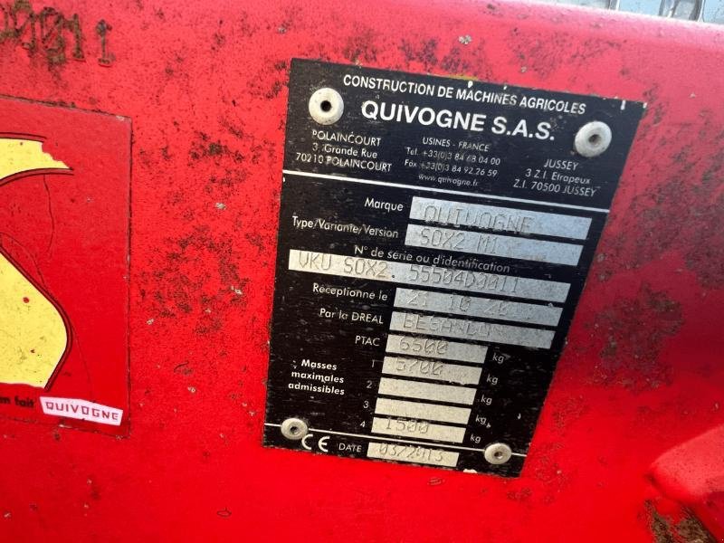 Scheibenegge typu Quivogne COVER CROP, Gebrauchtmaschine v LE PONT CHRETIEN (Obrázek 5)
