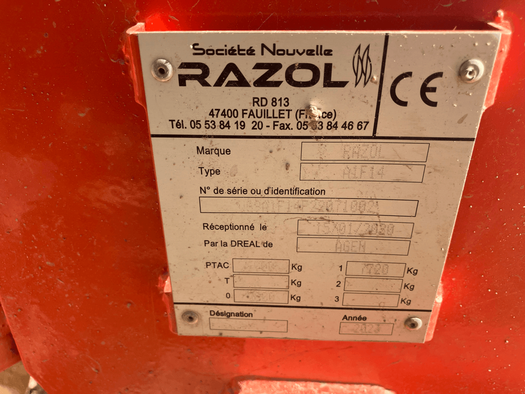 Scheibenegge typu Razol COVER-CROP CWHR, Gebrauchtmaschine v SAINT ANDIOL (Obrázek 10)