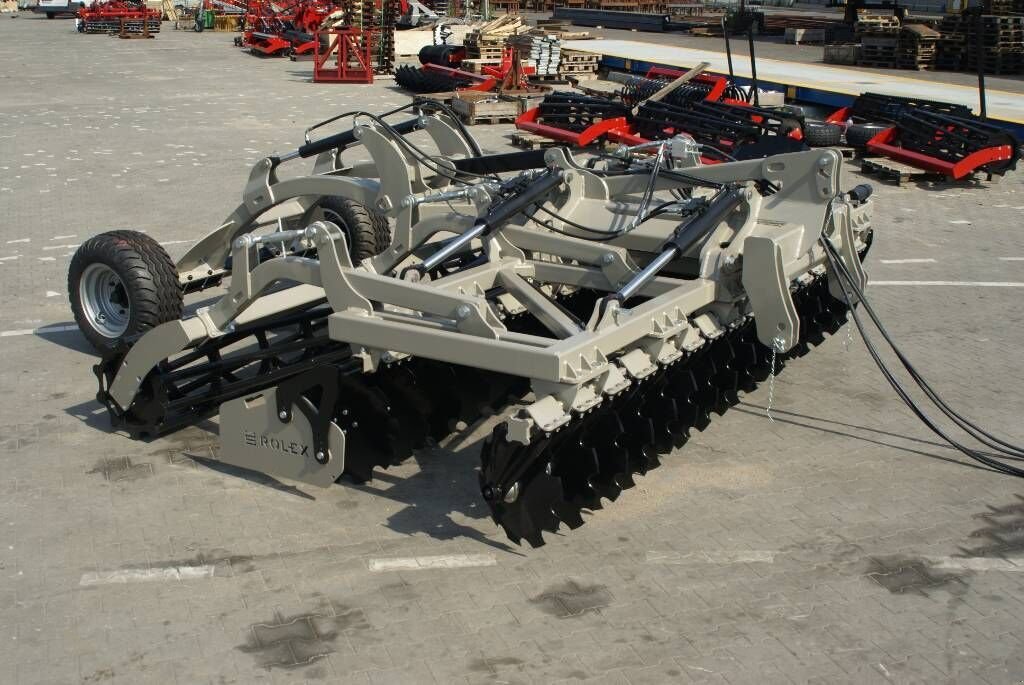 Scheibenegge Türe ait Rolex Hydr. Scheibenegge / hydraulic  disc harrow, Neumaschine içinde Michałowo (resim 2)