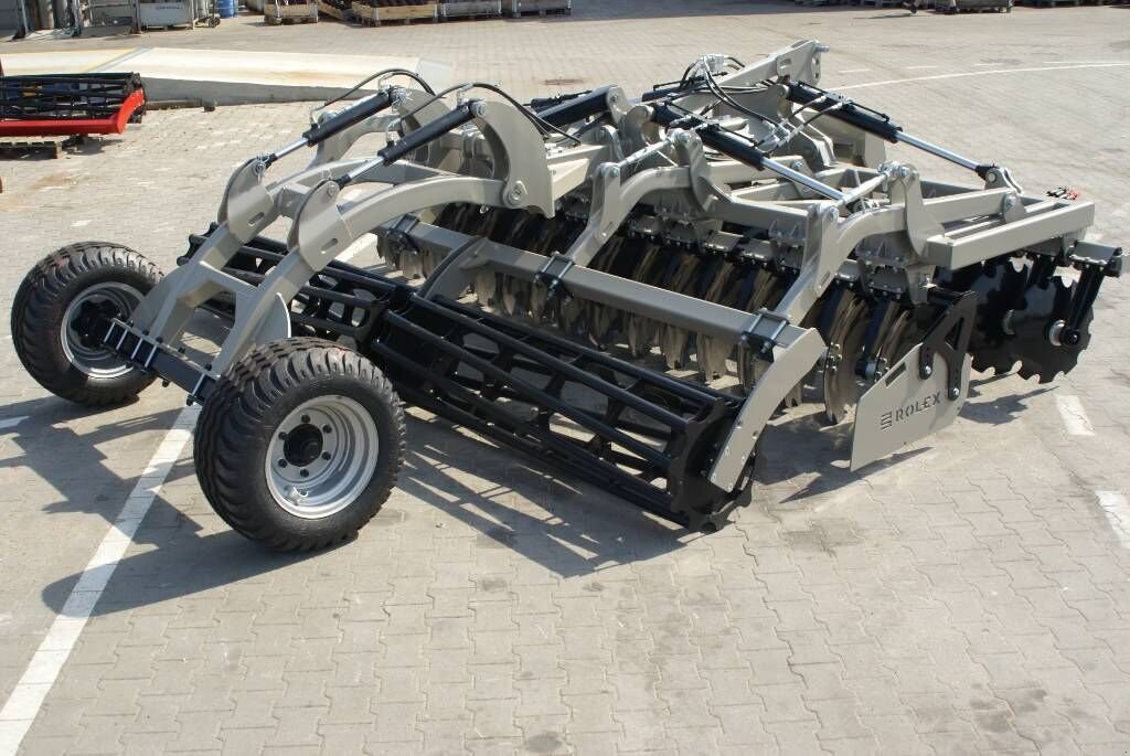 Scheibenegge Türe ait Rolex Hydr. Scheibenegge / hydraulic  disc harrow, Neumaschine içinde Michałowo (resim 7)