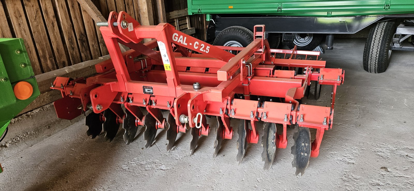 Scheibenegge del tipo Rotoland GAL-C 2.5, Gebrauchtmaschine en Ursberg (Imagen 1)