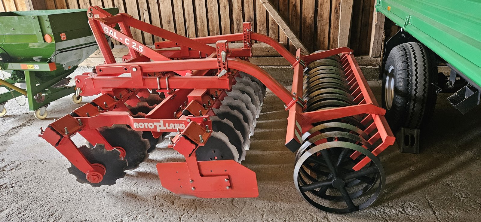Scheibenegge del tipo Rotoland GAL-C 2.5, Gebrauchtmaschine en Ursberg (Imagen 2)