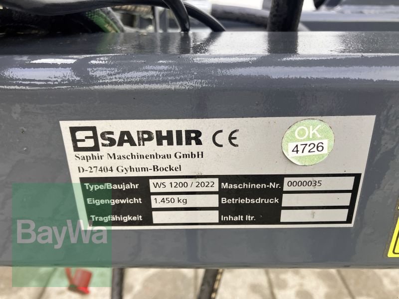 Scheibenegge del tipo Saphir HACKSTRIEGEL WS 1200, Gebrauchtmaschine In Großweitzschen  (Immagine 7)